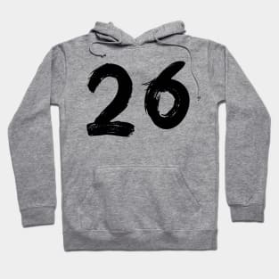 Number 26 Hoodie